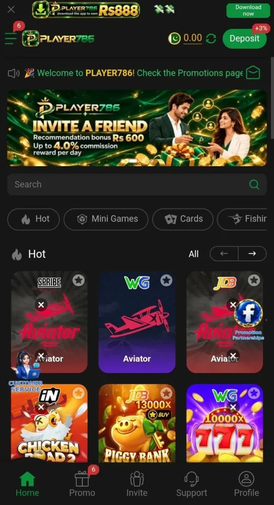 Player786 Game